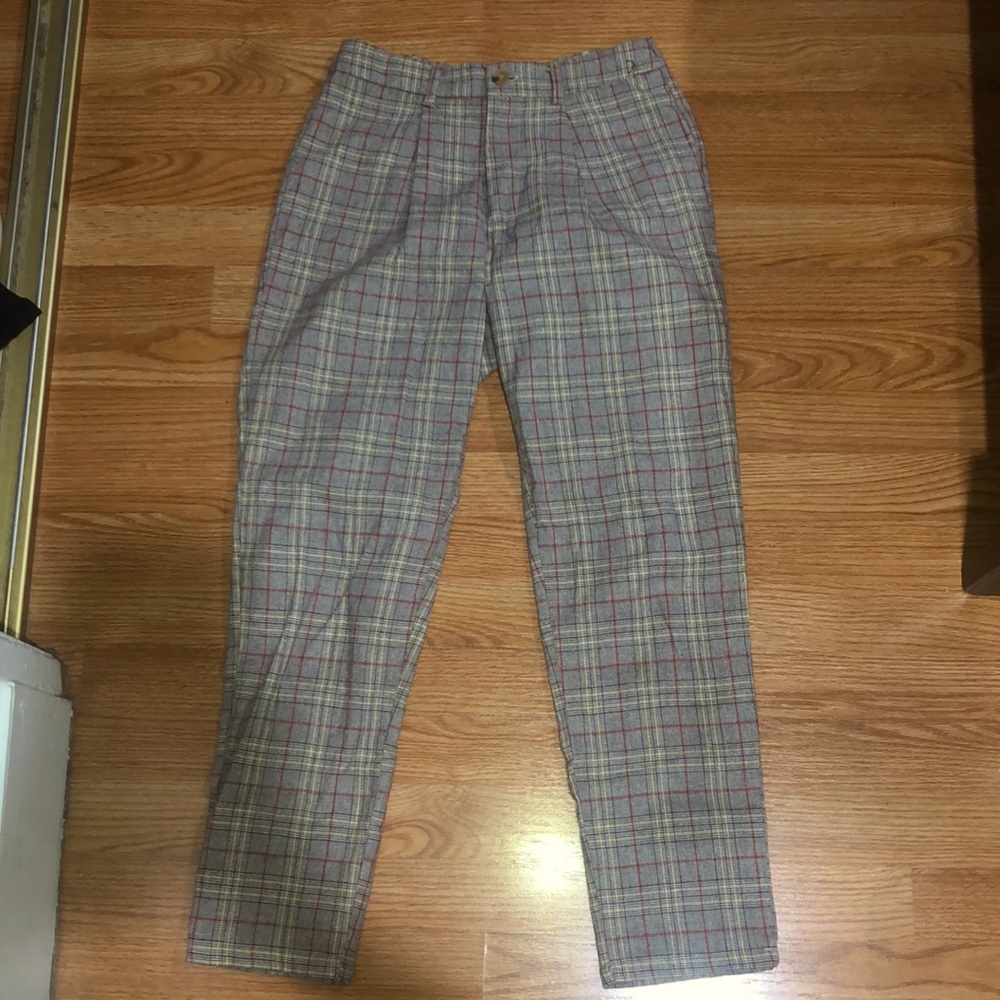 Lottie Moss Checkered pants